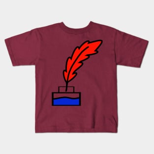 Writing Quill Kids T-Shirt